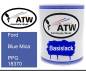 Preview: Ford, Blue Mica, PPG 18370: 1L Lackdose, von ATW Autoteile West.